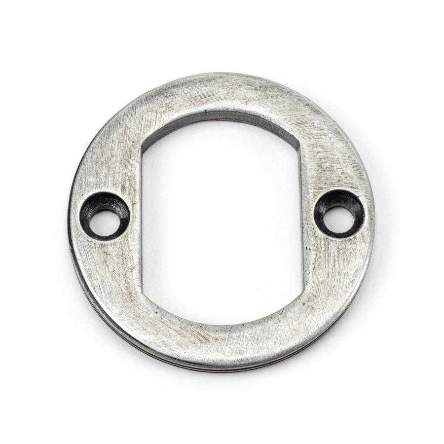 From the Anvil Pewter Round Escutcheon (Plain)