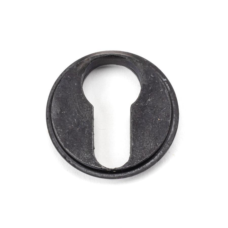 From the Anvil External Beeswax Round Euro Escutcheon (Beehive)