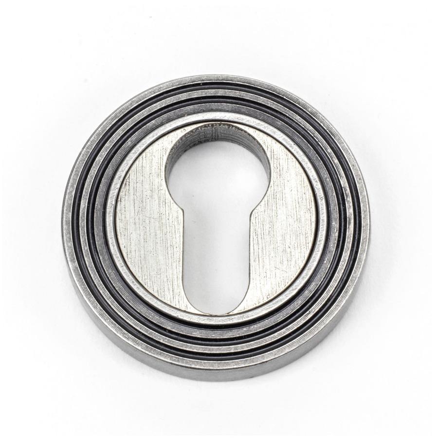 From the Anvil Pewter Round Euro Escutcheon (Beehive) - No.42 Interiors