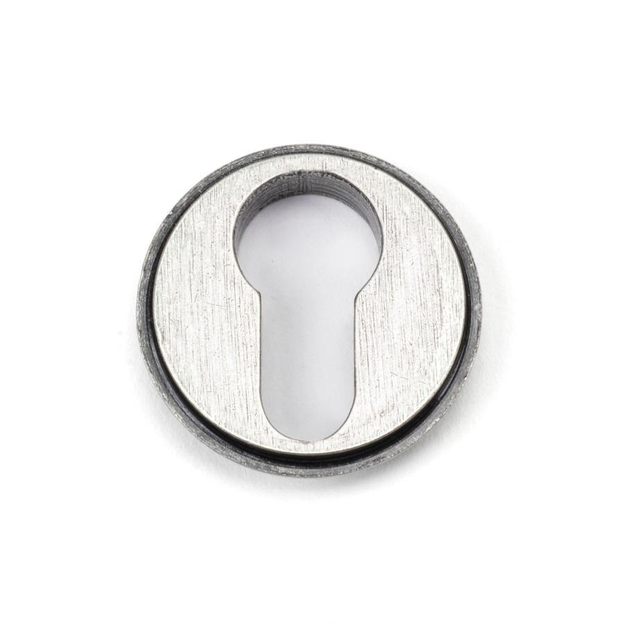 From the Anvil Pewter Round Euro Escutcheon (Beehive)
