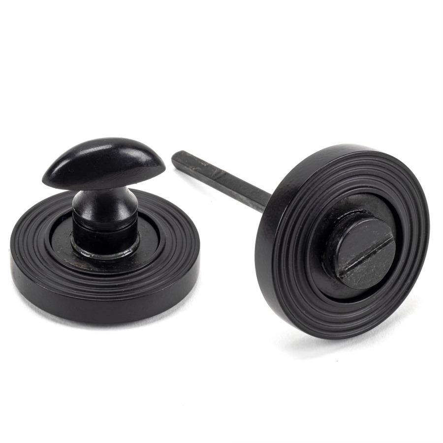 From the Anvil External Beeswax Round Thumbturn Set (Beehive) - No.42 Interiors