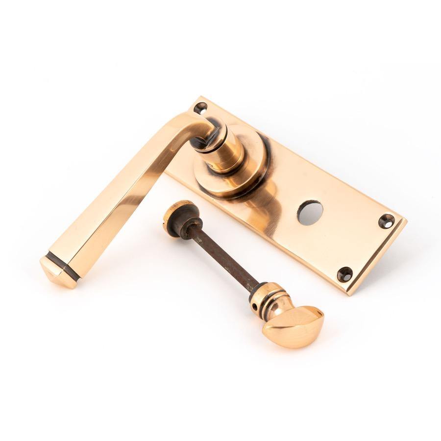 From the Anvil Polished Bronze Avon Lever Bathroom Set
