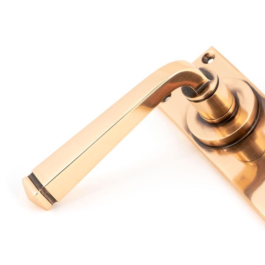 From the Anvil Polished Bronze Avon Lever Bathroom Set