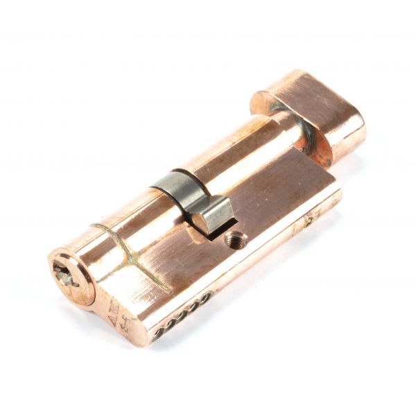From the Anvil Polished Bronze 35/35 5pin Euro Cylinder/Thumbturn
