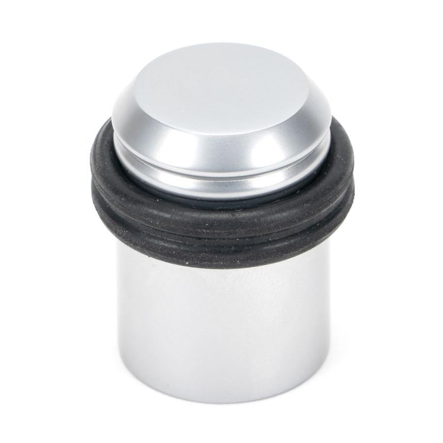 From the Anvil Satin Chrome Floor Mounted Door Stop - No.42 Interiors