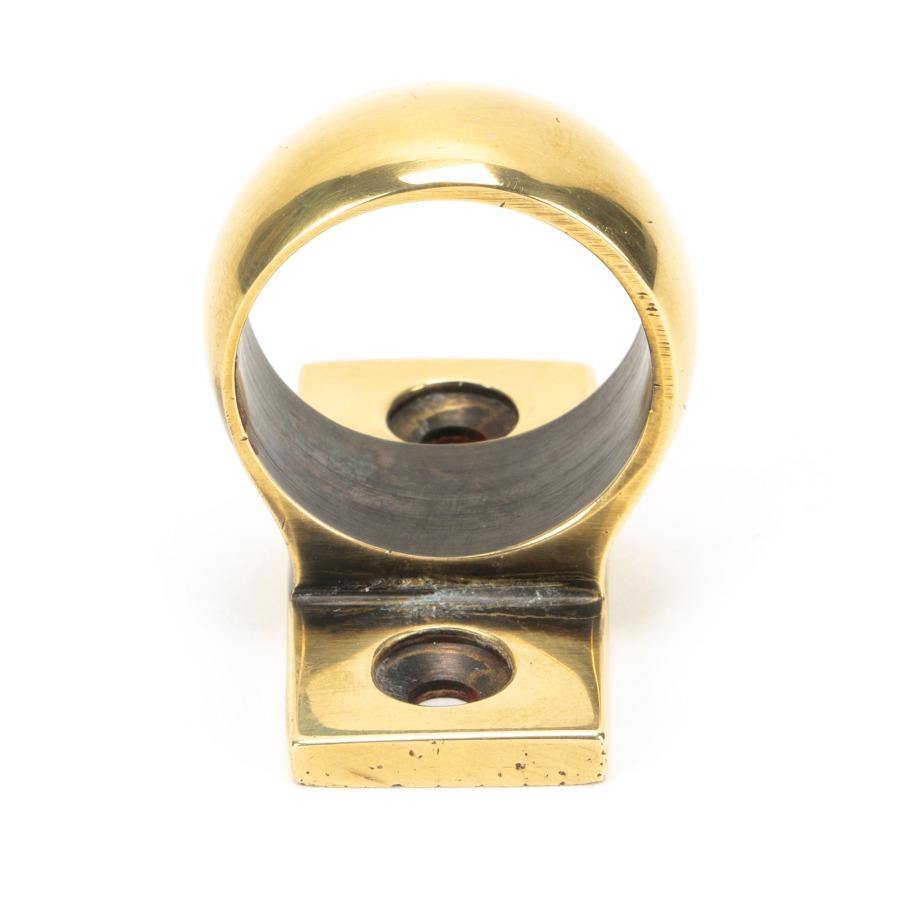 From the Anvil Aged Brass Sash Eye Lift