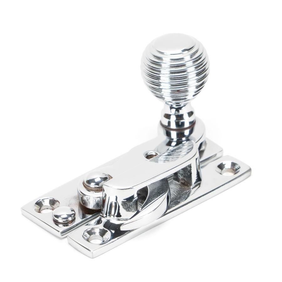 From the Anvil Polished Chrome Beehive Sash Hook Fastener