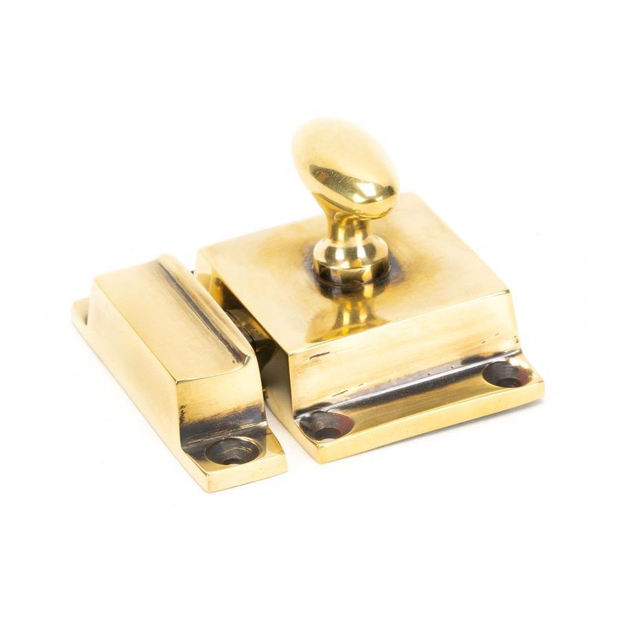 From the Anvil Aged Brass Cabinet Latch - No.42 Interiors