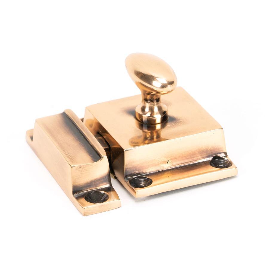 From the Anvil Polished Bronze Cabinet Latch