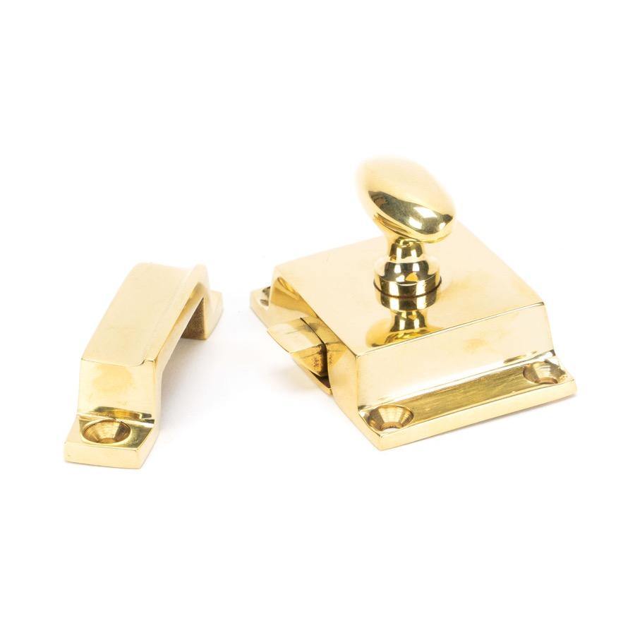 From the Anvil Polished Brass Cabinet Latch
