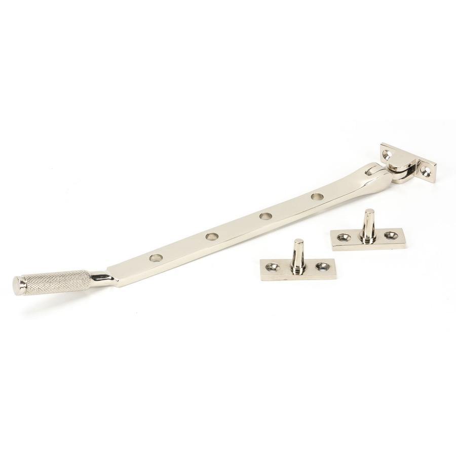 From the Anvil Polished Nickel 10" Brompton Stay - No.42 Interiors