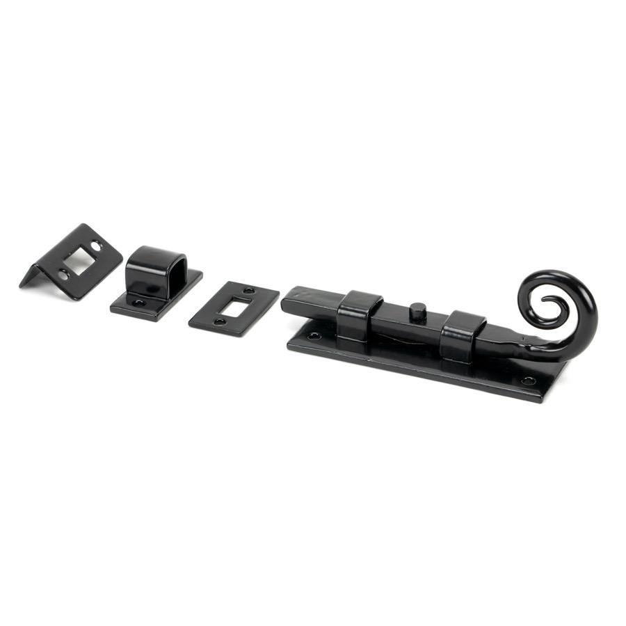From the Anvil Black 4" Monkeytail Universal Bolt - No.42 Interiors