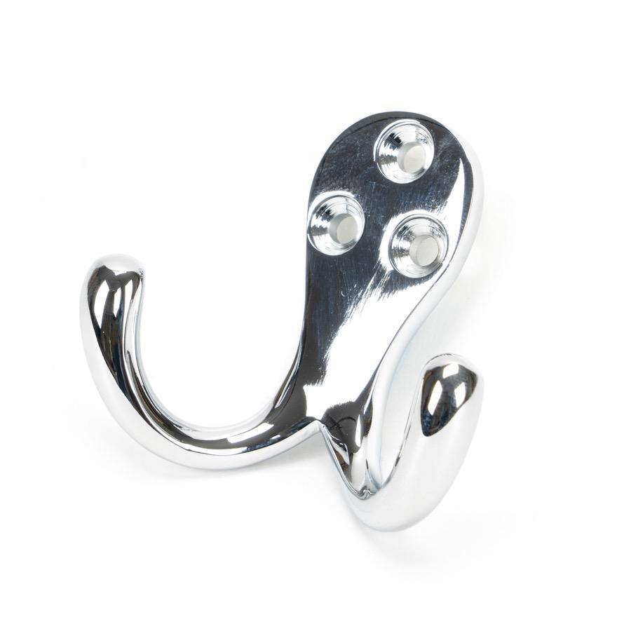 From the Anvil Polished Chrome Celtic Double Robe Hook