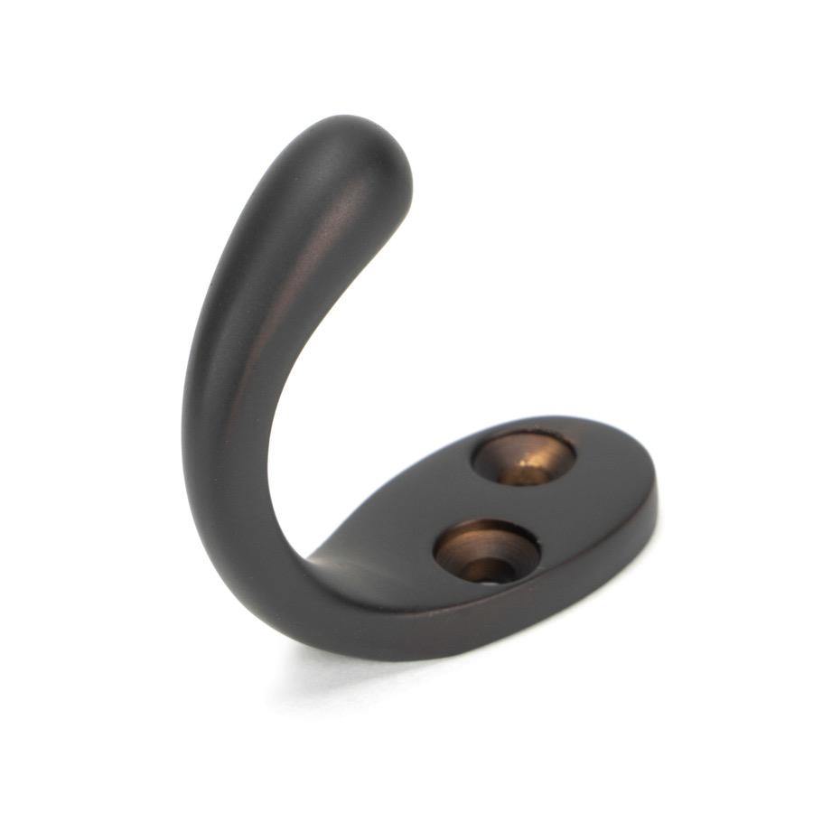 From the Anvil Aged Bronze Celtic Single Robe Hook - No.42 Interiors