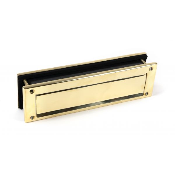 From the Anvil Polished Brass Traditional Letterbox