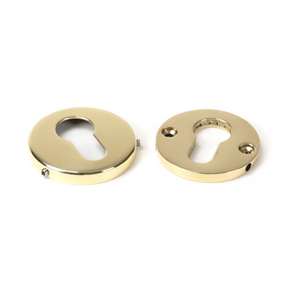From the Anvil Polished Brass 52mm Regency Concealed Escutcheon