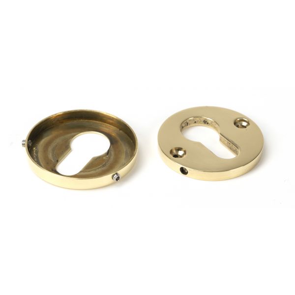 From the Anvil Polished Brass 52mm Regency Concealed Escutcheon