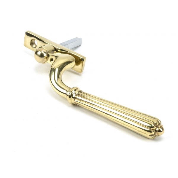 From the Anvil Polished Brass Hinton Espag - LH