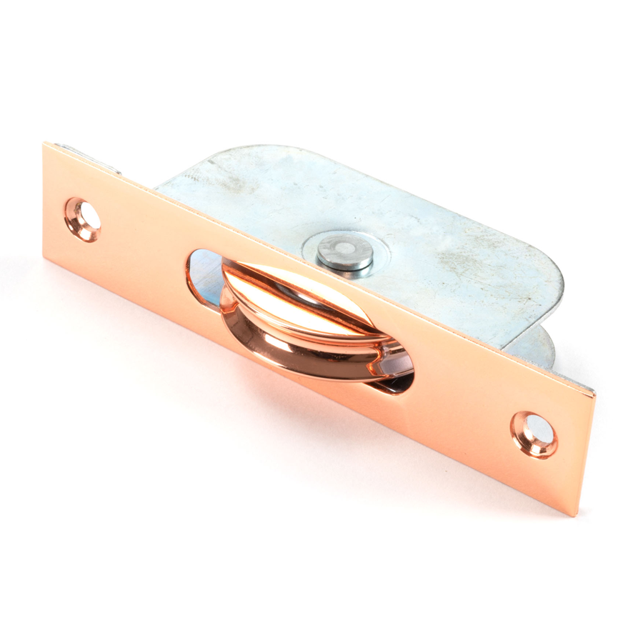 From the Anvil Polished Bronze Square Ended Sash Pulley 75kg