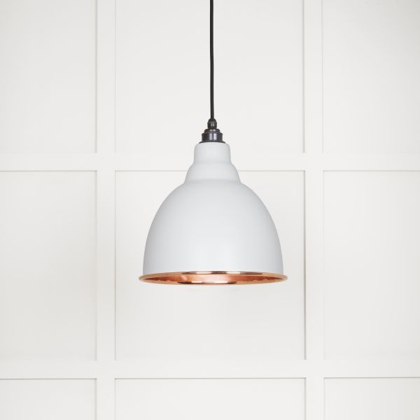From the Anvil Smooth Copper Brindley Pendant in Flock