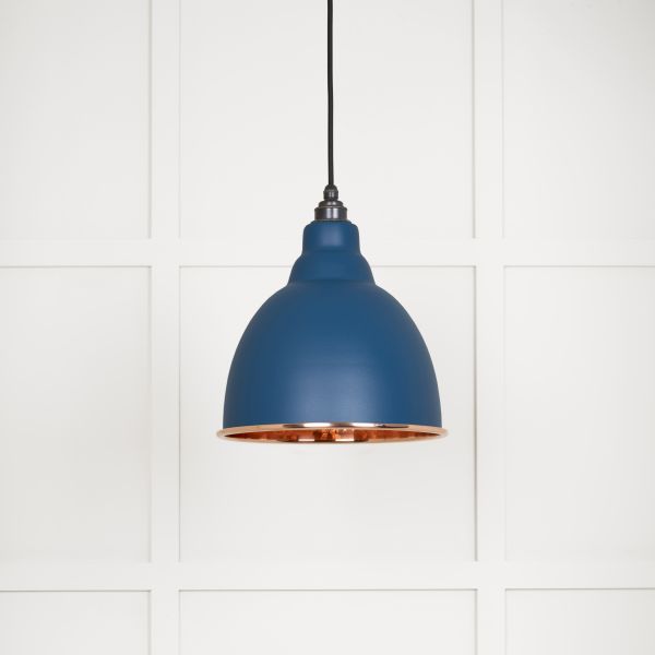 From the Anvil Hammered Copper Brindley Pendant in Upstream