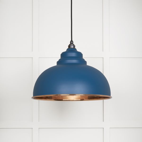 From the Anvil Smooth Copper Harborne Pendant in Upstream