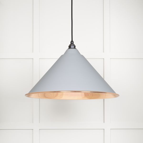 From the Anvil Smooth Copper Hockley Pendant in Birch
