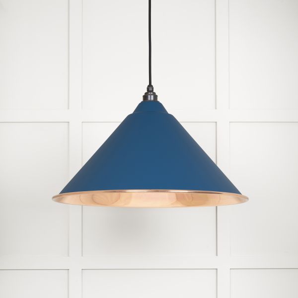 From the Anvil Smooth Copper Hockley Pendant in Upstream