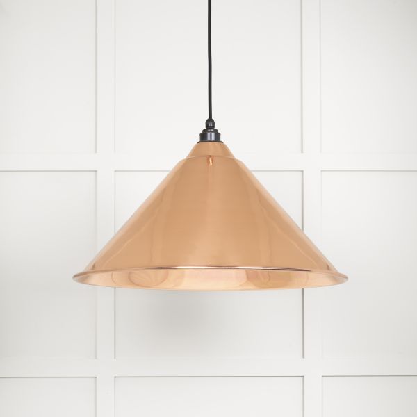 From the Anvil Smooth Copper Hockley Pendant