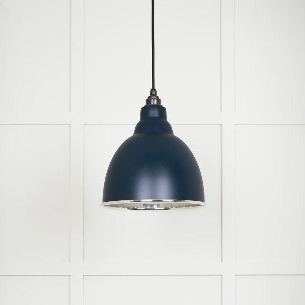 From the Anvil Smooth Nickel Brindley Pendant in Dusk