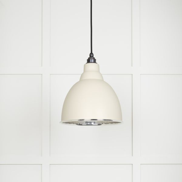 From the Anvil Smooth Nickel Brindley Pendant in Teasel
