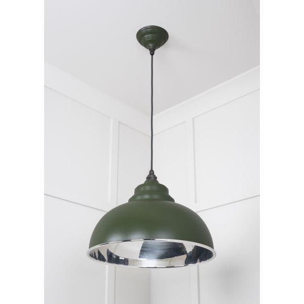 From the Anvil Smooth Nickel Harborne Pendant in Heath