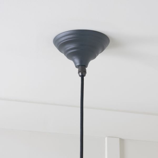 From the Anvil Smooth Nickel Harborne Pendant in Soot