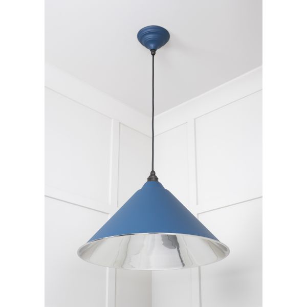 From the Anvil Smooth Nickel Hockley Pendant in Upstream