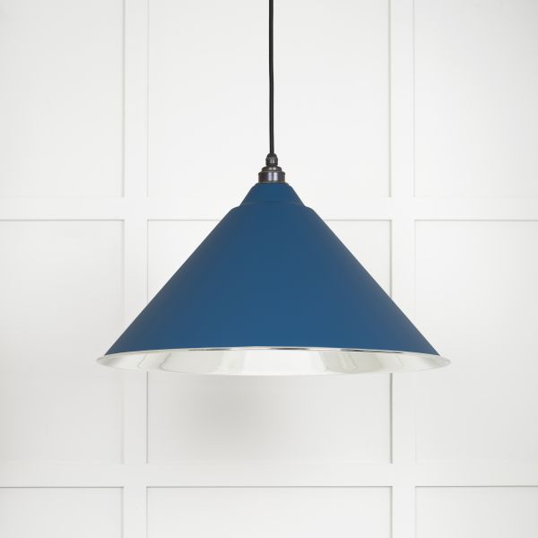 From the Anvil Smooth Nickel Hockley Pendant in Upstream