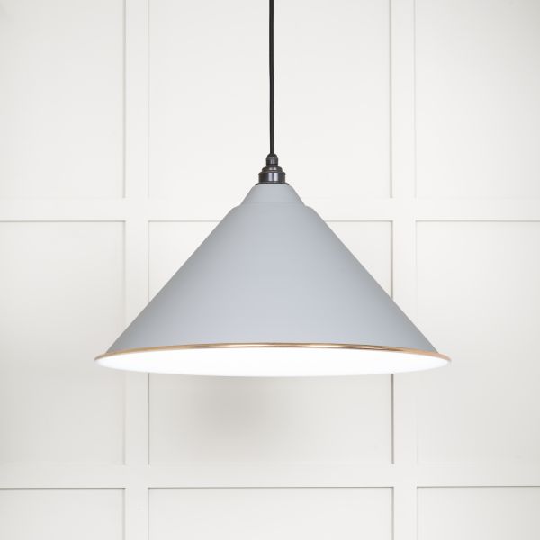 From the Anvil White Gloss Hockley Pendant in Birch