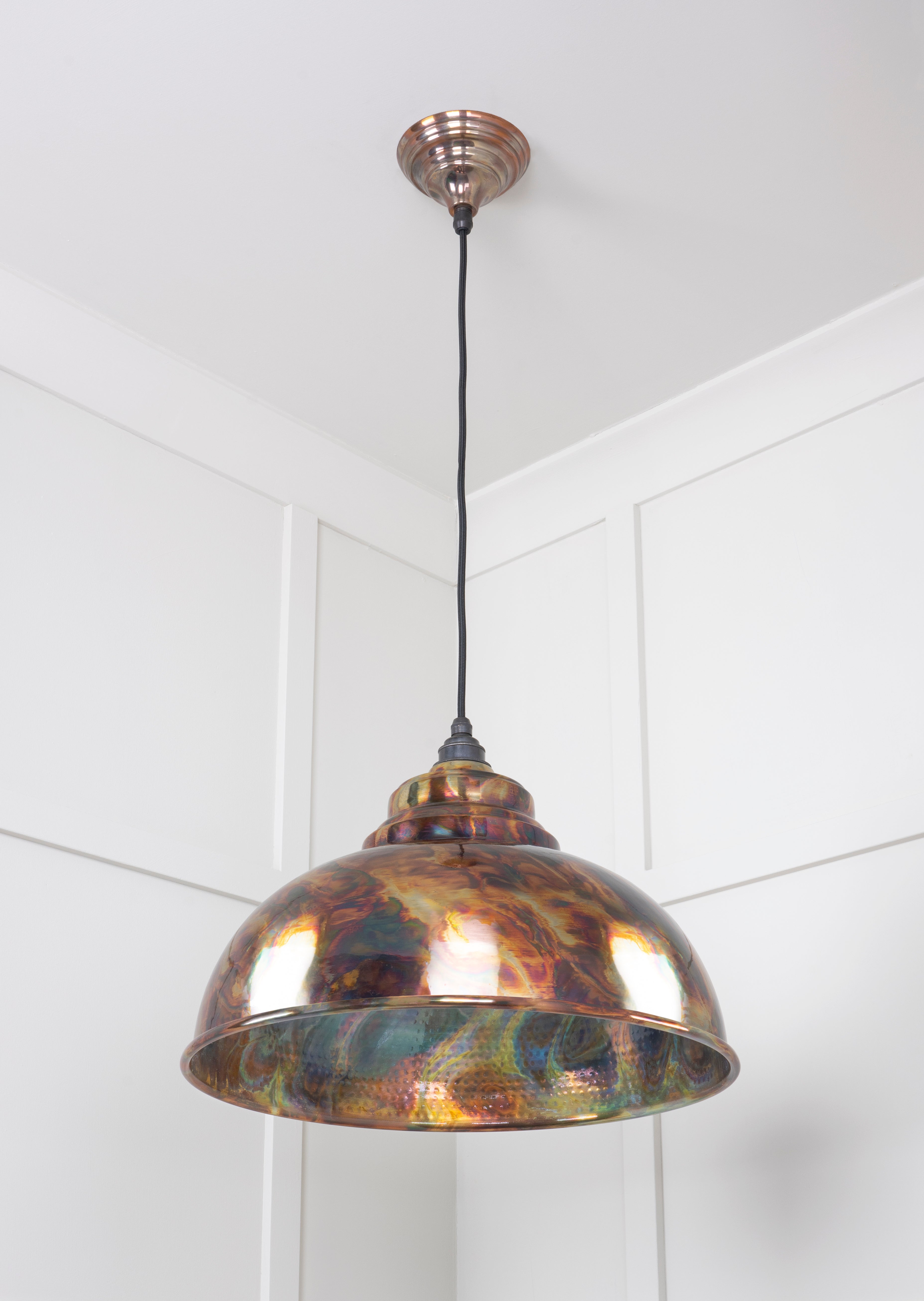 From the Anvil Burnished Harborne Pendant