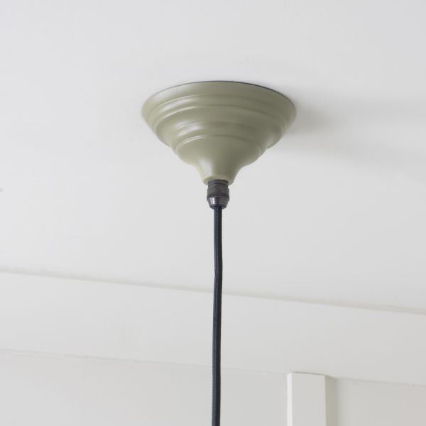 From the Anvil Smooth Brass Brindley Pendant in Tump
