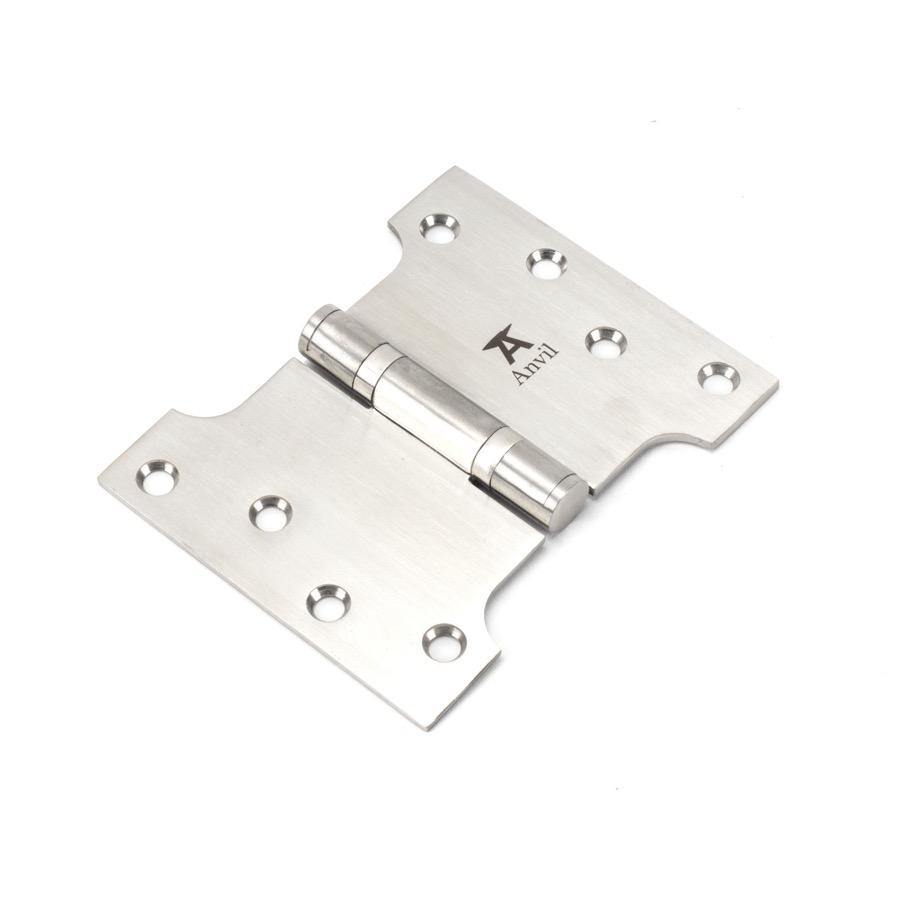 From the Anvil SSS 4" x 3" x 5" Parliament Hinge (pair) - No.42 Interiors