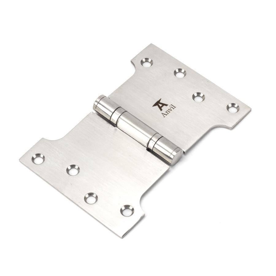 From the Anvil SSS 4" x 4" x 6" Parliament Hinge (pair) - No.42 Interiors