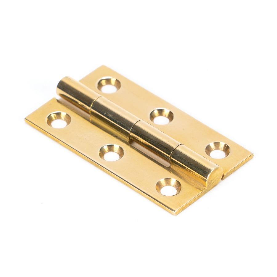 From the Anvil Polished Brass 2" Butt Hinge (pair) - No.42 Interiors