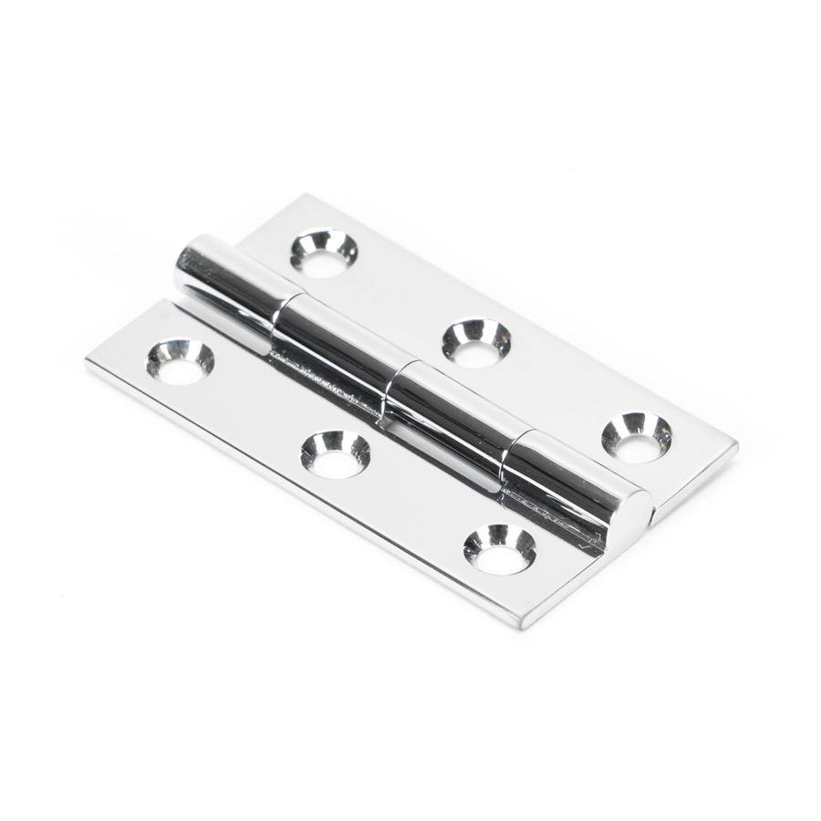 From the Anvil Polished Chrome 2" Butt Hinge (pair) - No.42 Interiors