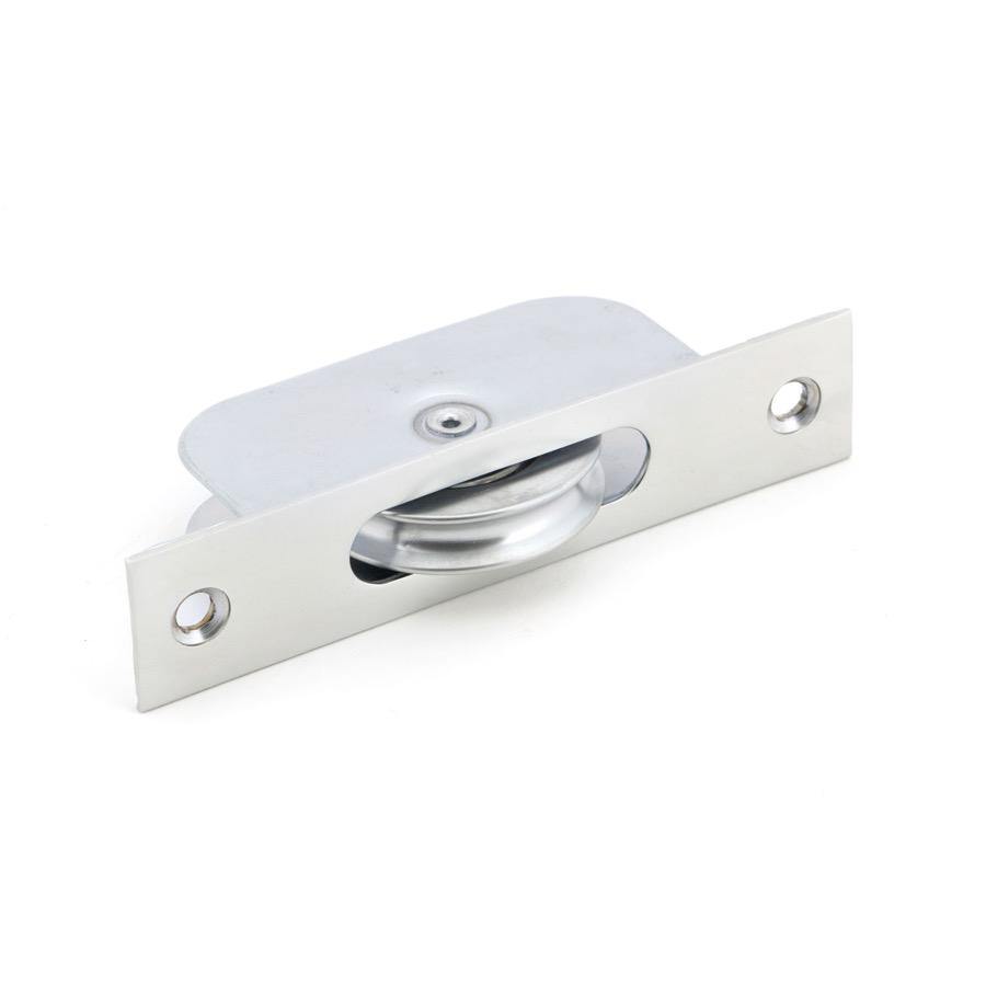 From the Anvil Satin Chrome Square Ended Sash Pulley 75kg - No.42 Interiors