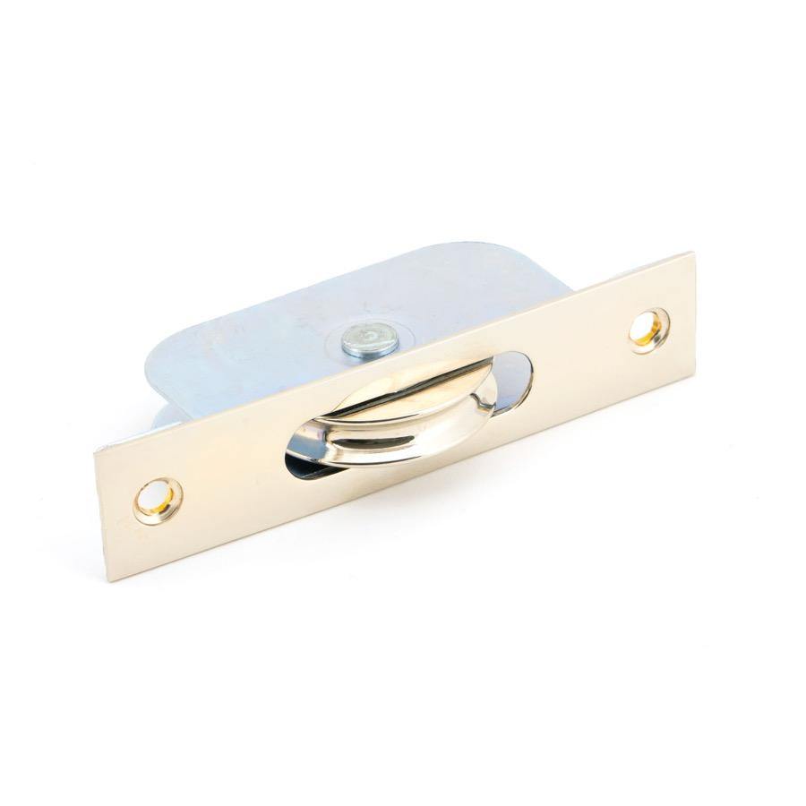From the Anvil Polished Nickel Square Ended Sash Pulley 75kg - No.42 Interiors