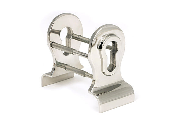 Polished Marine SS (316) 50mm Euro Door Pull (Back to Back fixings)