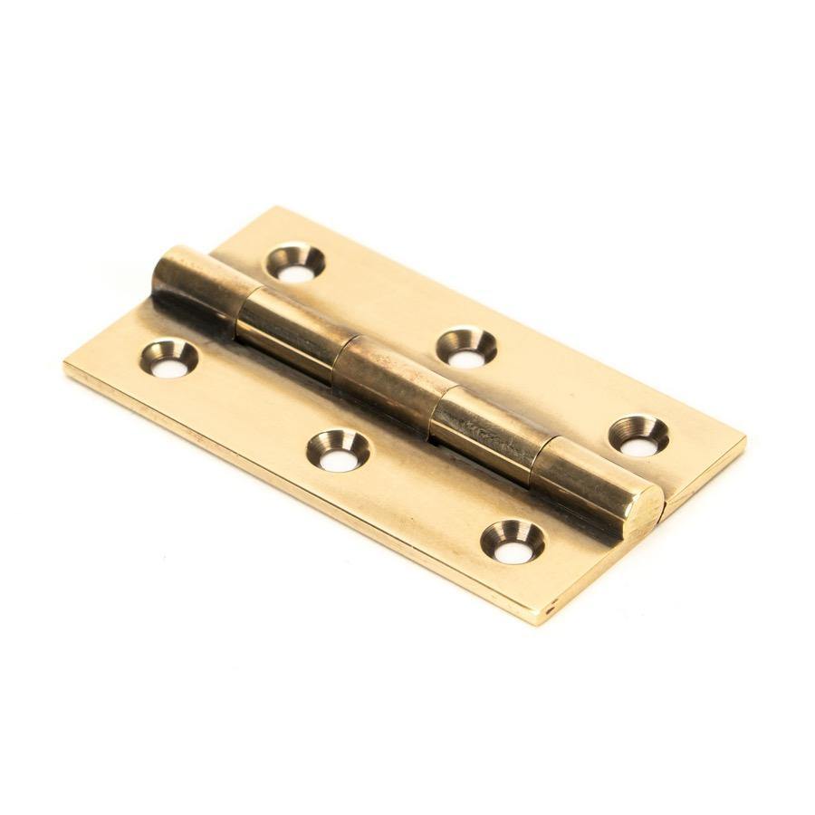 From the Anvil Aged Brass 2.5" Butt Hinge (pair) - No.42 Interiors