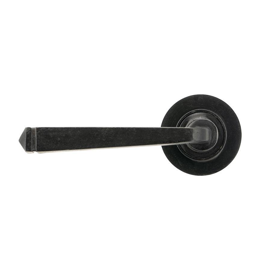 From the Anvil External Beeswax Avon Round Lever on Rose Set (Plain) - Unsprung