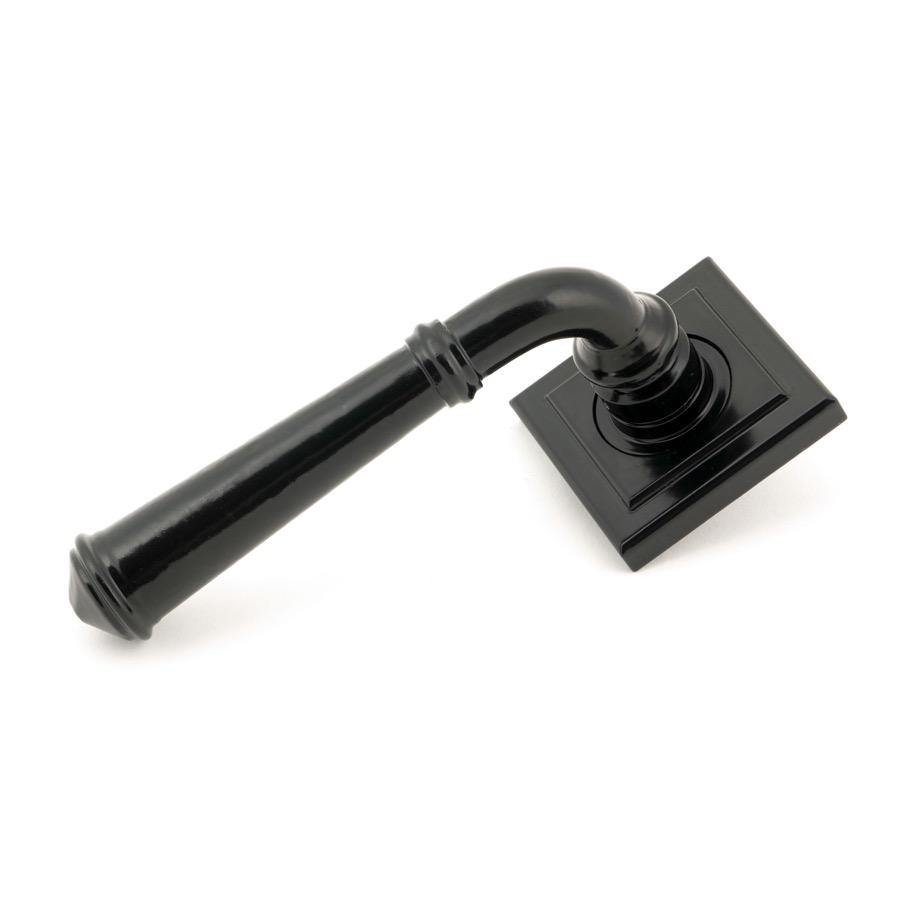 From the Anvil Black Regency Lever on Rose Set (Square) - Unsprung - No.42 Interiors