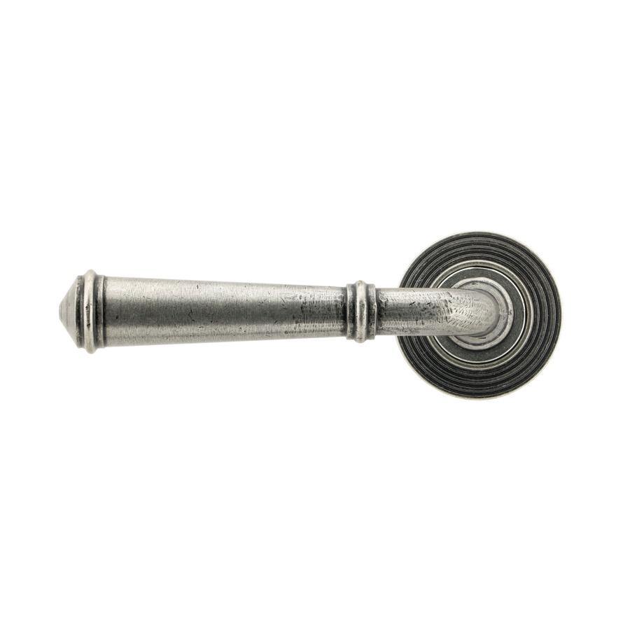 From the Anvil Pewter Regency Lever on Rose Set (Beehive) - Unsprung