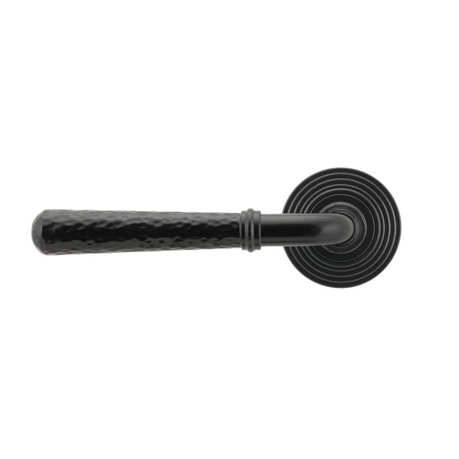 From the Anvil Black Hammered Newbury Lever on Rose Set (Beehive) - Unsprung